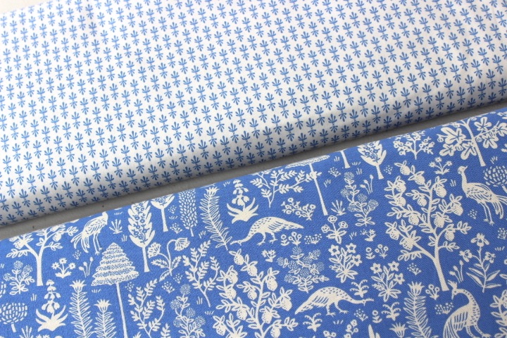 Rifle Paper Co. CAMONT -Silhoutte in blue