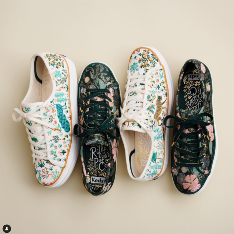 Rifle Paper Co. CAMONT -poppy fields in black