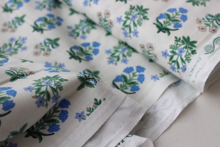 Rifle Paper Co. CAMONT -Mughal rose in blue