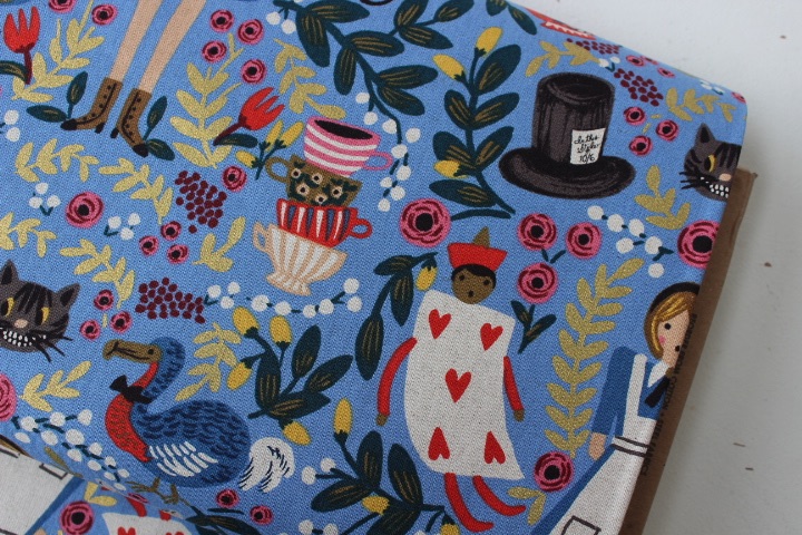 Rifle Paper co. Wonderland - Alice on CANVAS 