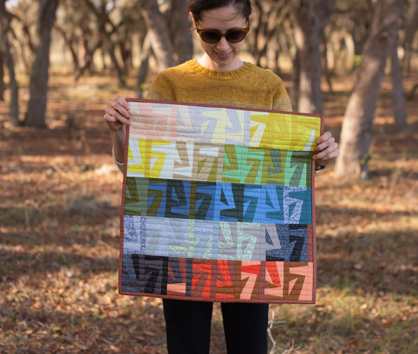 Carolyn Friedlander -Languid Dots  in Haze - SHEEN