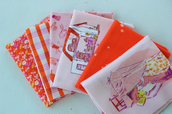 Mini Cloth stack - Lucky Rabbit - Spanish Siesta