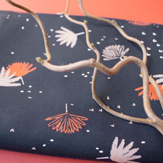 Atelier Brunette- Palmetto night fabric - VISCOSE