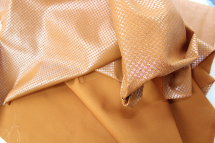 Carolyn Friedlander -Languid grid in Roasted Pecan   - SHEEN