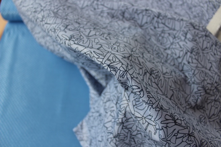 Carolyn Friedlander -Languid Florl in Periwinkle   - SHEEN