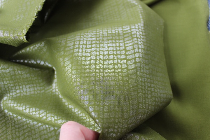 Carolyn Friedlander -Languid Mosaic in Avocado   - SHEEN