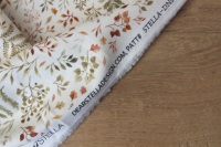 Dear Stella - Fawn and  Friends - ferns and leaves cream