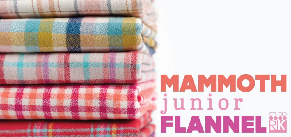 Robert Kaufman Mammoth Junior flannels - Sunrise...