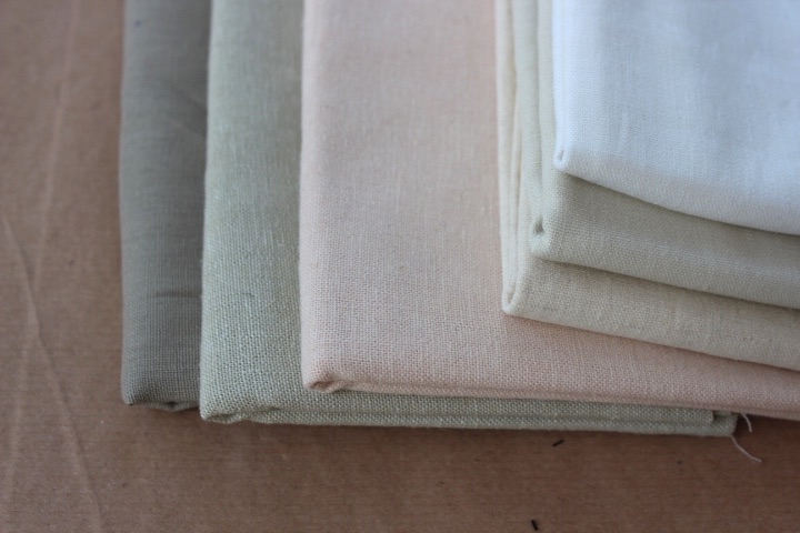 Mini Cloth stack Essex Yarn dyed linen -soft hues