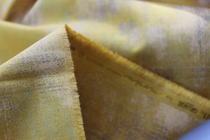 Moda - Basic Grey - Grunge - Mustard