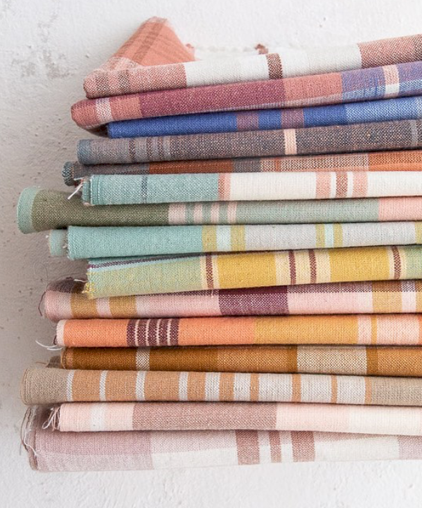 Fableism Arcade Plaid Woven in Agave