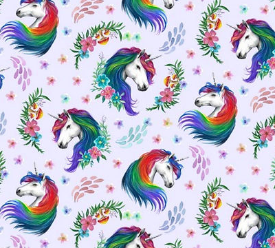 Nutex Enchanted rainbow unicorn heads