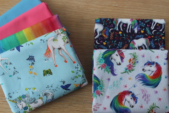 Mini Cloth stack - Unicorn love...