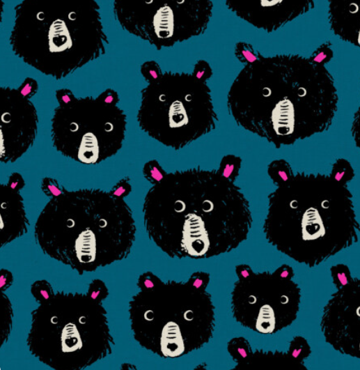 Sarah Watts - Teddy and the Bears -CANVAS bears in Thunder