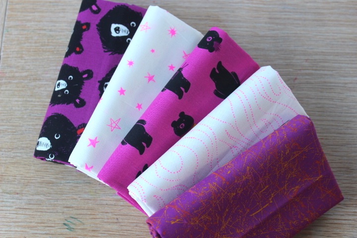 Mini Cloth stack- Teddy and the Bears-the wind section