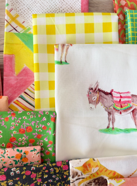 Heather Ross -By Hand- EssentialGingham in Lemon