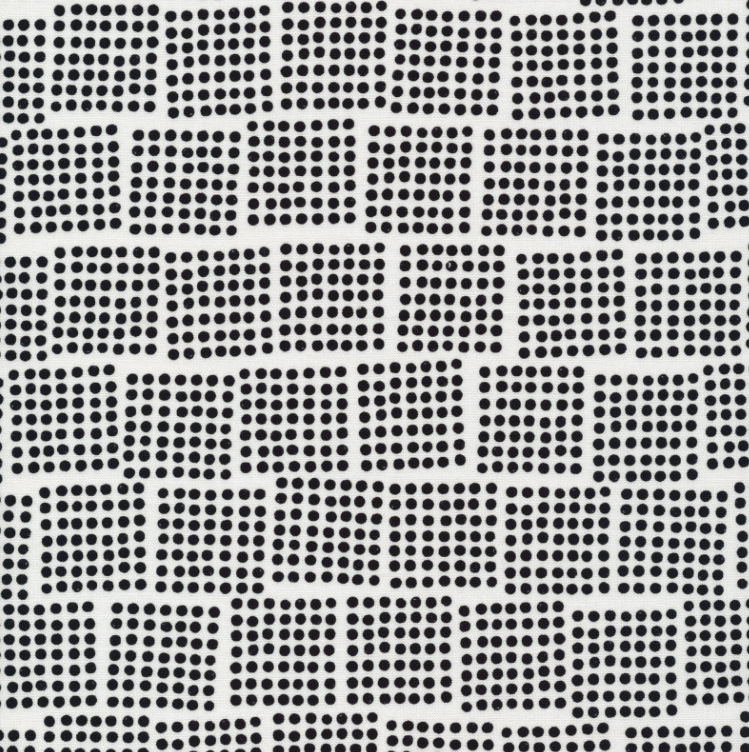 Cloud 9 IMPRINT - domino in Black/ White