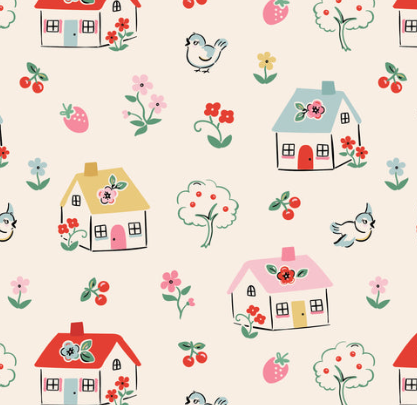 Elea Lutz, Home Sweet Home, Happy Home in cream