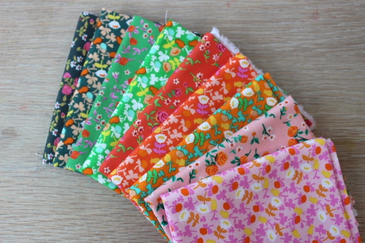 Mini Cloth stack -Floral prints