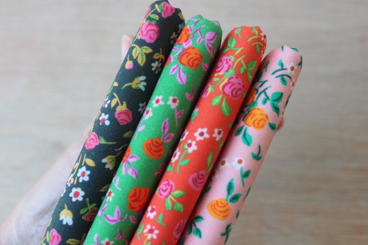 Mini Cloth stack -mousey floral prints