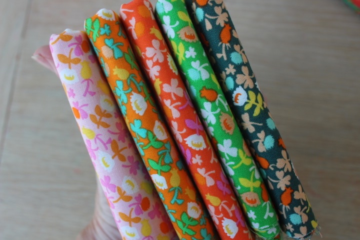 Mini Cloth stack -Calico floral prints