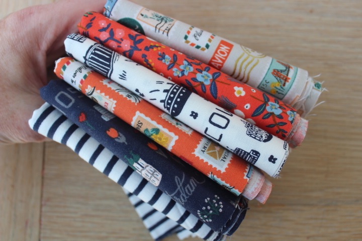 Mini Cloth stack -Rifle Paper Co. Bon Voyage