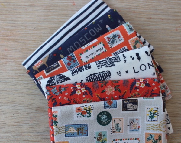 Mini Cloth stack -Rifle Paper Co. Bon Voyage