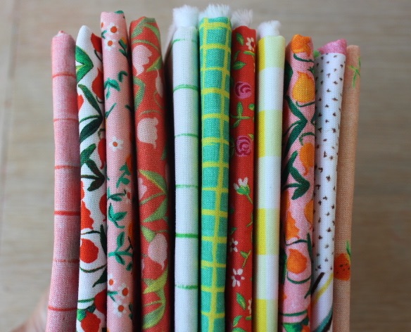 Mini Cloth stack -Heather Ross By Hand - small prints