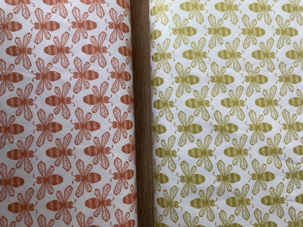 Cotton and Steel Sweet Floral Scent BEE- CORAL