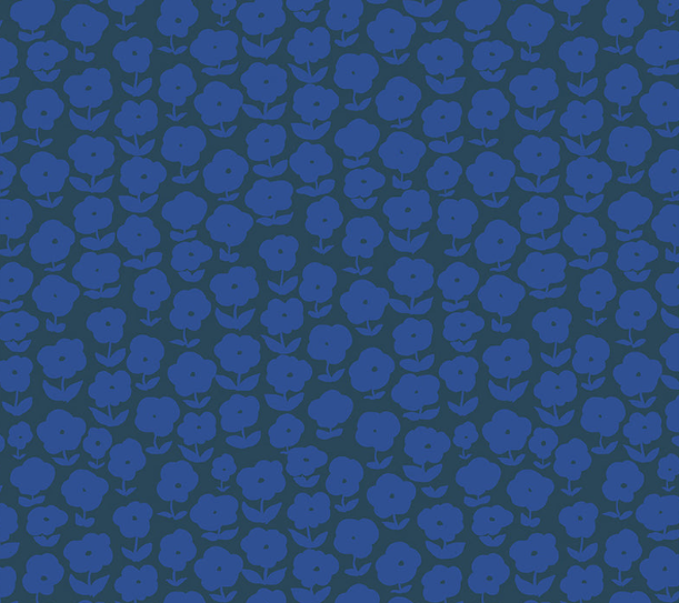 Heather /Ruby and Bee - BLENDERS puff daisy in ink