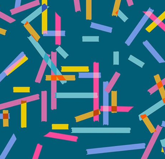 Ruby Star Society  - Washi Plus - tape in teal