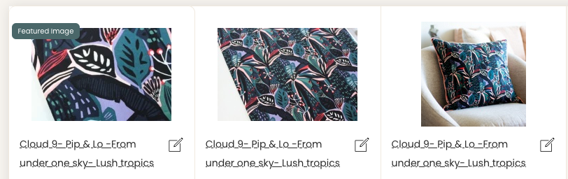 RESERVED FOR KIRSTY Cloud 9- Pip & Lo -From under one sky- Lush tropics