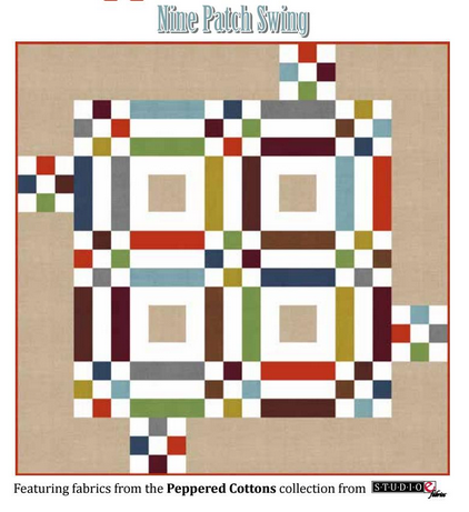 Studio - E, Peppered Cottons in FLAX (07)