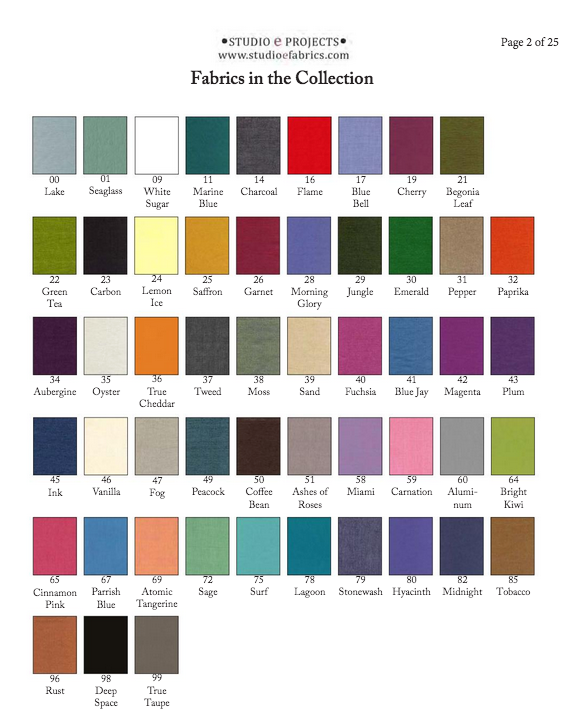 Studio - E, Peppered Cottons in Blue Jay (41)