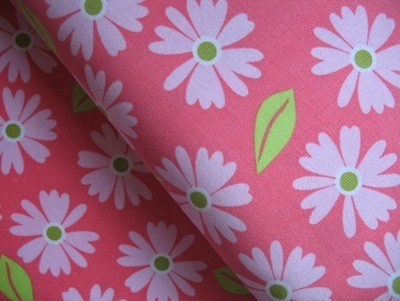 Anne Kelle Izzy Daisy on Pink cool CORD
