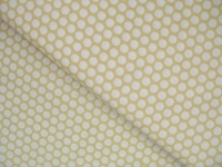 Birch Fabrics ORGANIC dot ties on yellow
