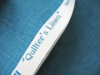 Robert Kaufman's Quilters Linen in dusty blue