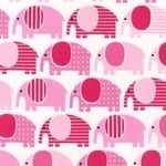 Ann Kelle urban zoology nellies pink on white
