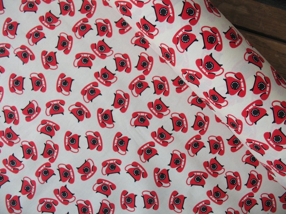 Ultimate textiles Ding -a -ling in red