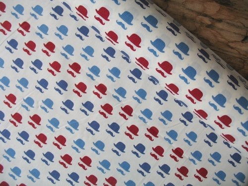 Ultimate textiles london stockbroker in blue & red