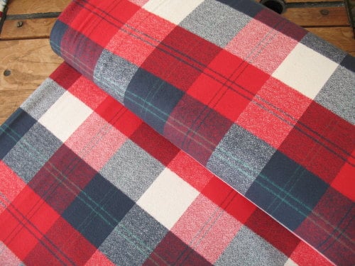 Robert Kaufman Mammoth FLANNEL farmers rugged check