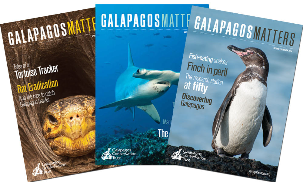 Gft a Gift Membership to the Galapagos Conservation Trust