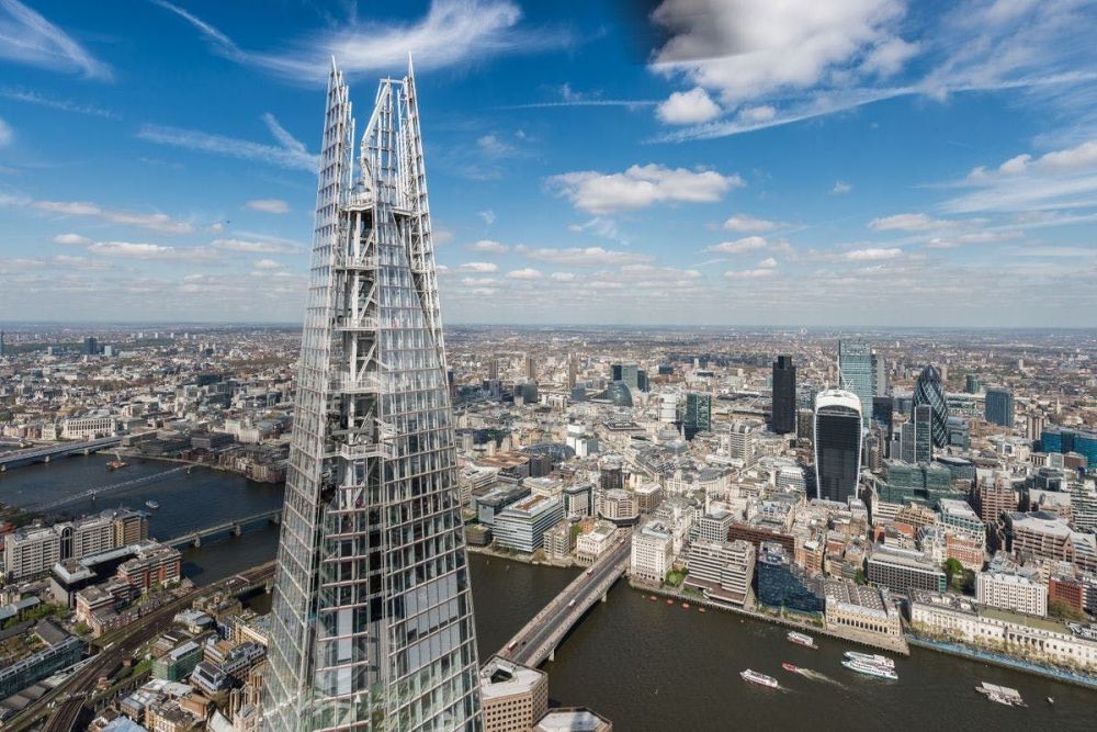 Enjoy The View from the Shard, London's tallest buildling