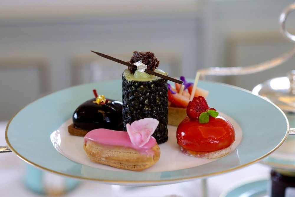 Enjoy an equisite Champagne Afternoon Tea for Two at Fortnum and Mason