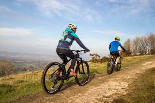 How about a cycling experience? Tour the South Downs with GPS Guided Half Day Electric Mountain Bike Hire for Two
