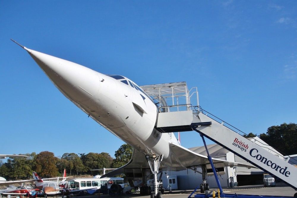 Visit Brooklands Museum, have a Concorde Experience and enjoy tea and cake for two!