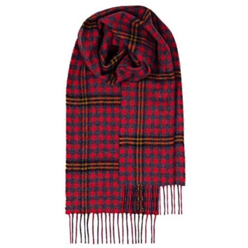 This Red Red Rose Tartan Lambswool Scarf is available from the National Trust for Scotland