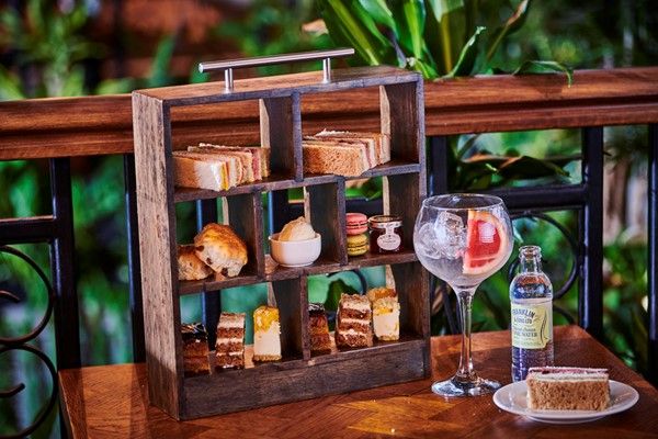 There's Gin and Tonic Afternoon Tea at Mr White’s by Marco Pierre White for Two