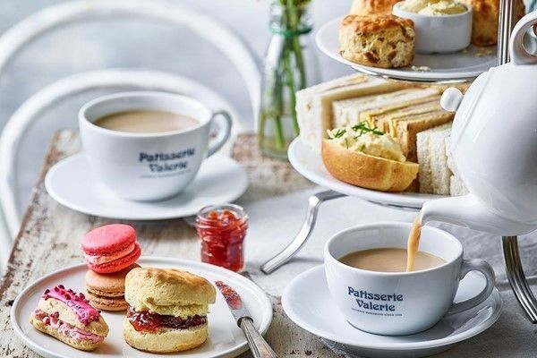 There's an offer on Afternoon Tea at Patisserie Valerie for Two