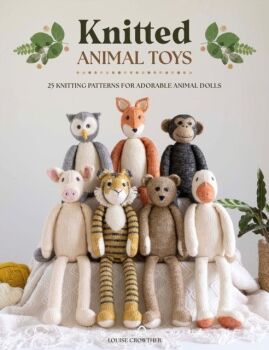 Hive have lots of craft books, including this one, Knitted Animal Toys